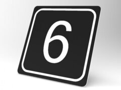 placute de protectie negru 6